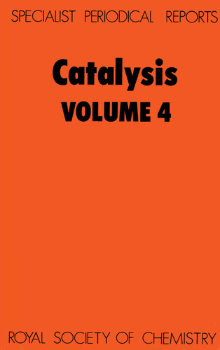 Catalysis: Volume 4 book cover by 