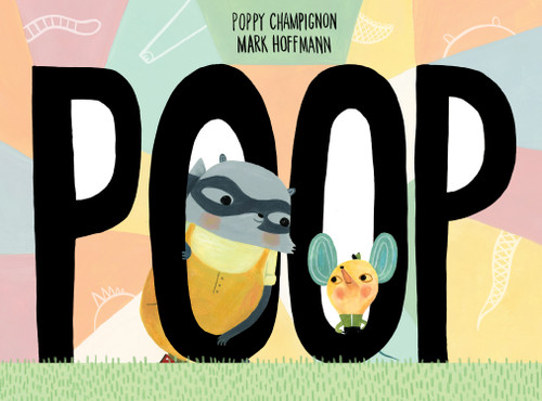 Poop book cover by Poppy Champignon