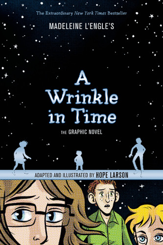 A Wrinkle in Time: The Graphic Novel book cover by Madeleine L'Engle