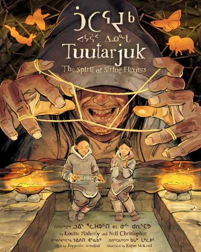 Tuutarjuk: The Spirit of String Figures book cover by Louise Flaherty, Neil Christopher
