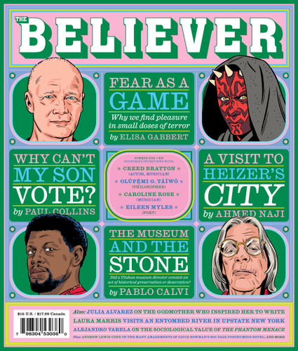The Believer Issue 146: Summer 24 book cover by Heidi Julavits, Vendela Vida, Ed Park