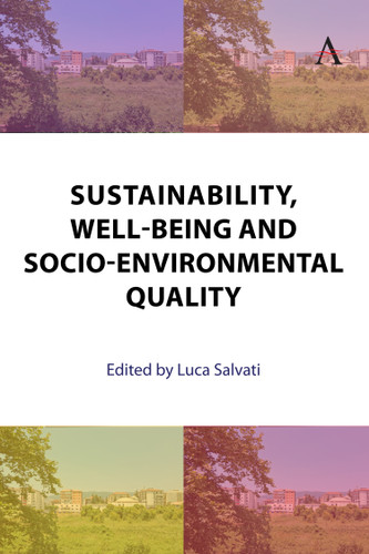 Sustainability, Well-Being and Socio-Environmental Quality book cover by 