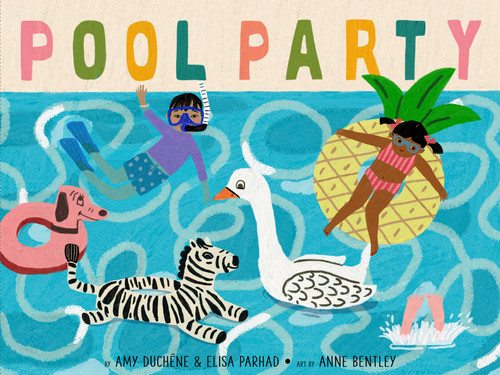 Pool Party: A Picture Book book cover by Amy Duchêne, Elisa Parhad