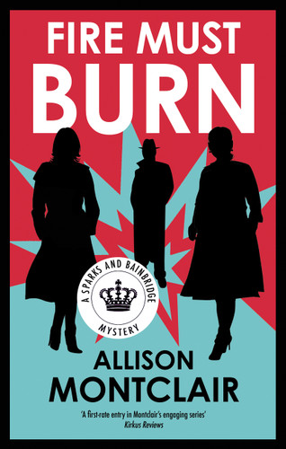 Fire Must Burn book cover by Allison Montclair