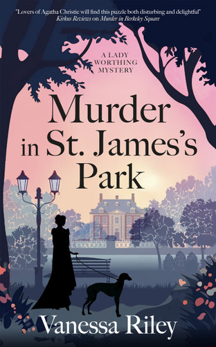 Murder in St. James’s Park book cover by Vanessa Riley