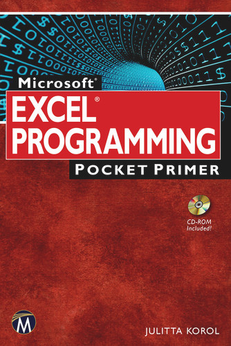 Microsoft Excel Programming Pocket Primer (Pocket Primer) [9781942270010]