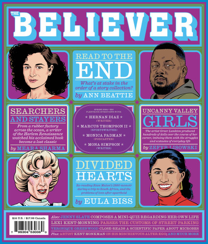 The Believer Issue 145: Spring 2024 book cover by Heidi Julavits, Ed Park, Vendela Vida