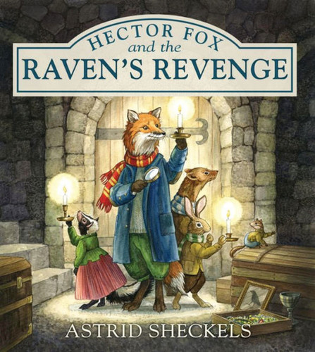 Hector Fox and the Raven's Revenge book cover by Astrid Sheckels