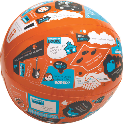 Throw & Tell® Attention-Grabber Ball book cover by Group Publishing