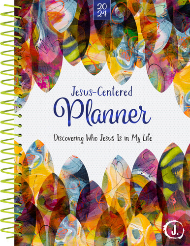 Jesus-Centered Christian Planner 2024: Discovering Who Jesus Is in My Life book cover by Group Publishing