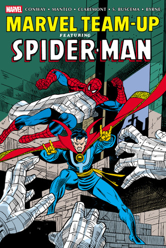 Marvel Team-Up Omnibus Vol. 2 Gil Kane Cover book cover by Gerry Conway, Bill Mantlo