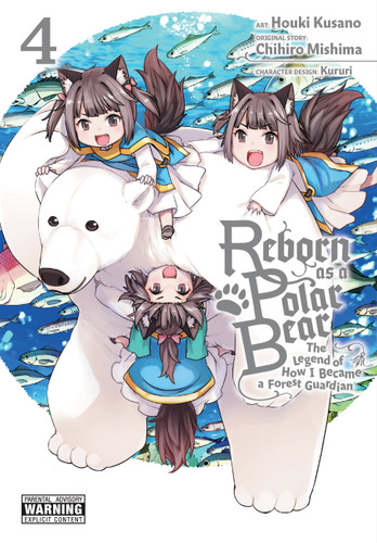 Reborn as a Polar Bear, Vol. 4: The Legend of How I Became a Forest Guardian (Reborn as a Polar Bear #4) book cover by Chihiro Mishima