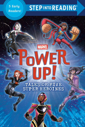 Power Up!: Tales of Five Super Heroines (Marvel) (Step into Reading Collection) book cover by Random House