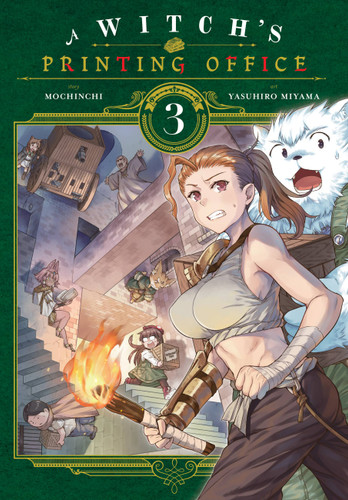 A Witch's Printing Office, Vol. 3 (A Witch's Printing Office #3) book cover by Mochinchi