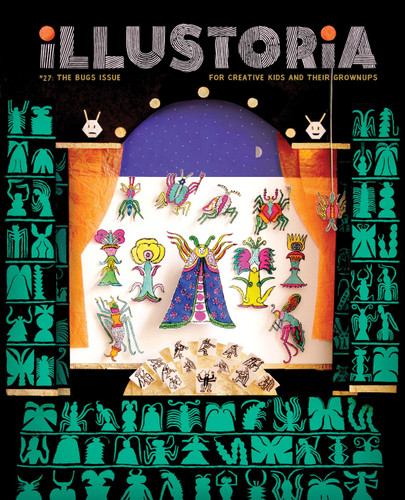 Illustoria: Bugs: Issue #27: Stories, Comics, DIY, For Creative Kids and Their Grownups book cover by Joanne Chan