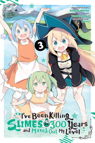I've Been Killing Slimes for 300 Years and Maxed Out My Level, Vol. 3 (manga) (I've Been Killing Slimes for 300 Years a #3) book cover by Kisetsu Morita
