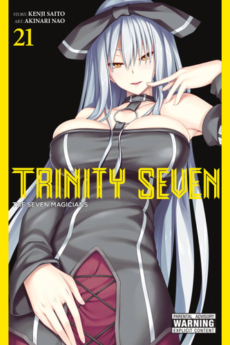 Trinity Seven, Vol. 21: The Seven Magicians (Trinity Seven #21) book cover by Akinari Nao