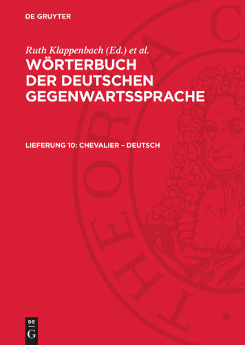 Chevalier – deutsch book cover by 