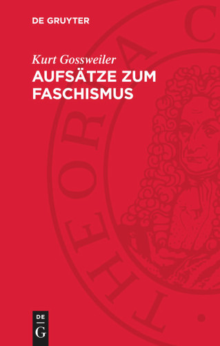 Aufsätze zum Faschismus book cover by Kurt Gossweiler