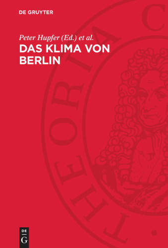 Das Klima von Berlin [9783112785126]
