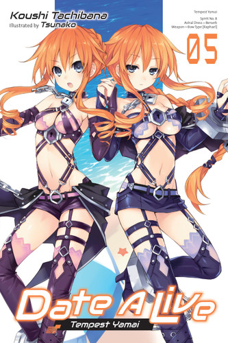 Date A Live, Vol. 5 (light novel): Tempest Yamai (Date A Live (light novel) #5) book cover by Koushi Tachibana