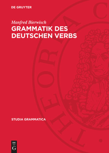 Grammatik des deutschen Verbs [9783112750582]