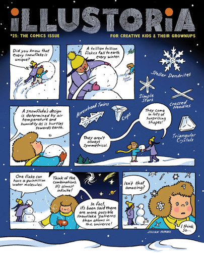 Illustoria: Comics: Issue #25: Stories, Comics, DIY, For Creative Kids and Their Grownups (Illustoria Magazine) book cover by Joanne Chan