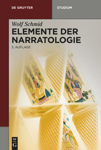 Elemente der Narratologie (De Gruyter Studium) book cover by Wolf Schmid