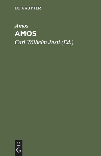 Amos book cover by Amos