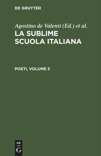 Poeti, Volume 3: Orlando furioso book cover by 