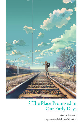 The Place Promised in Our Early Days book cover by Arata Kanoh, Makoto Shinkai