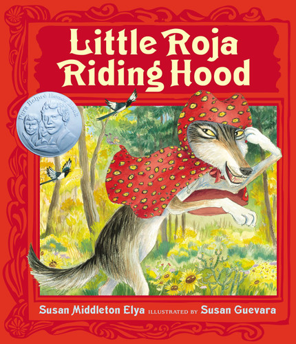 Little Roja Riding Hood book cover by Susan Middleton Elya
