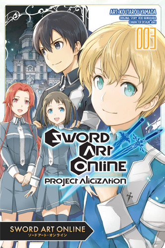 Sword Art Online: Project Alicization, Vol. 3 (manga) (Sword Art Online: Project Alicization #3) book cover by Reki Kawahara