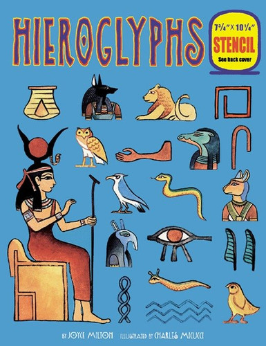 Hieroglyphs book cover by Joyce Milton