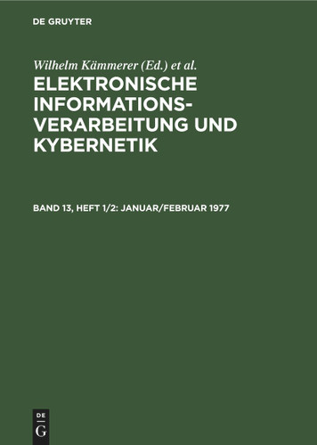 Januar/Februar 1977 book cover by 