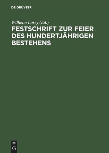 Festschrift zur Feier des hundertjährigen Bestehens: Öffentliche Höhere Handelslehranstalt mit Wirtschaftsoberschule und Lehrlingsabteilung zu Leipzig, 1831–1931 book cover by 