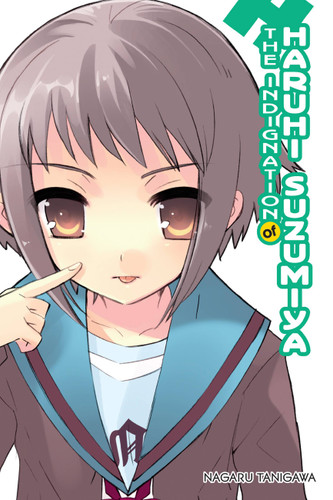 The Indignation of Haruhi Suzumiya (light novel) (The Haruhi Suzumiya Series #8) book cover by Nagaru Tanigawa