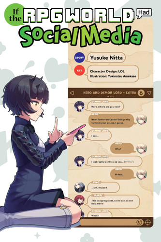 If the RPG World Had Social Media..., Vol. 1 (light novel) (If the RPG World Had Social Media... (light novel) #1) book cover by Yusuke Nitta