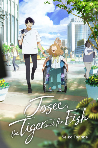 Josee, the Tiger and the Fish (light novel) book cover by Seiko Tanabe