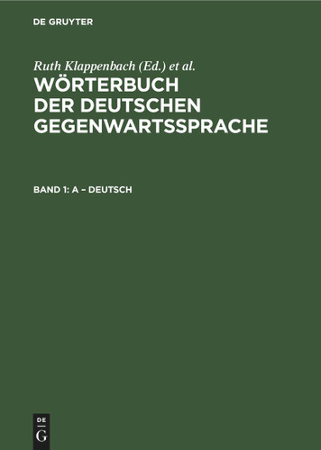 A – deutsch book cover by 