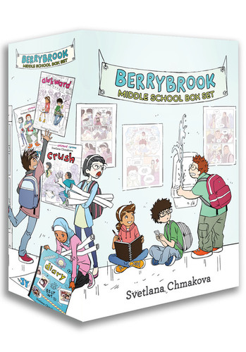 Berrybrook Middle School Box Set (Berrybrook Middle School) book cover by SVETLANA CHMAKOVA