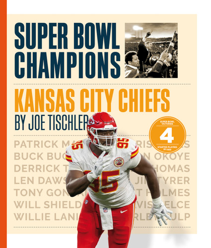 Kansas City Chiefs book cover by Joe Tischler