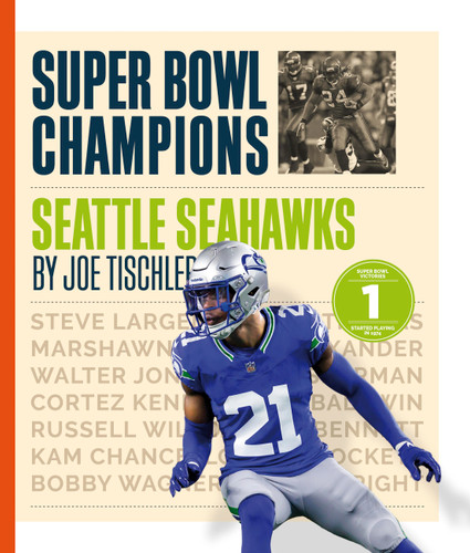Seattle Seahawks book cover by Joe Tischler