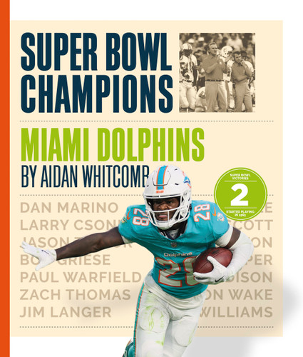 Miami Dolphins book cover by Aidan Whitcomb