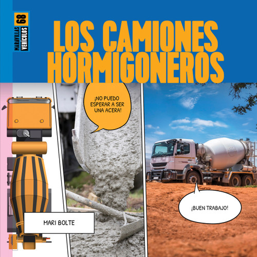Los camiones hormigoneros book cover by Mari Bolte
