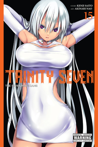 Trinity Seven, Vol. 15: The Seven Magicians (Trinity Seven #15) book cover by Kenji Saito
