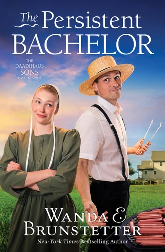 The Persistent Bachelor (The Daadihaus Sons) book cover by Wanda E. Brunstetter