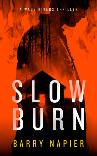 Slow Burn: A Rural Noir Crime Thriller (Wade Rivers #2) book cover by Barry Napier