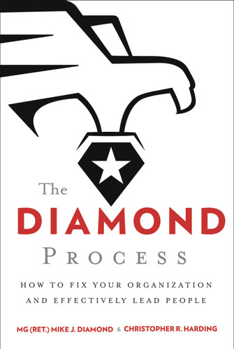 The Diamond Process: How to Fix Your Organization and Effectively Lead People book cover by MG (Ret.) Mike J. Diamond