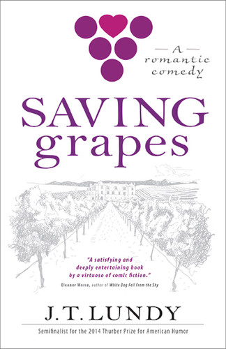 Saving Grapes book cover by J.T. Lundy